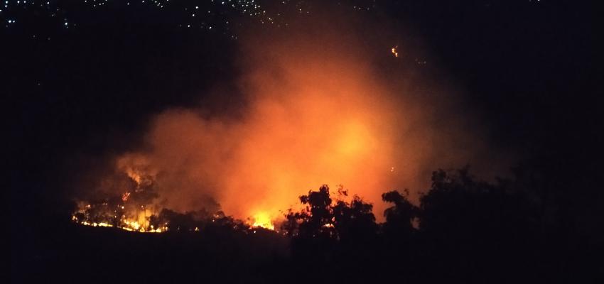 Wildfire in Lunglei set to continue into secone day