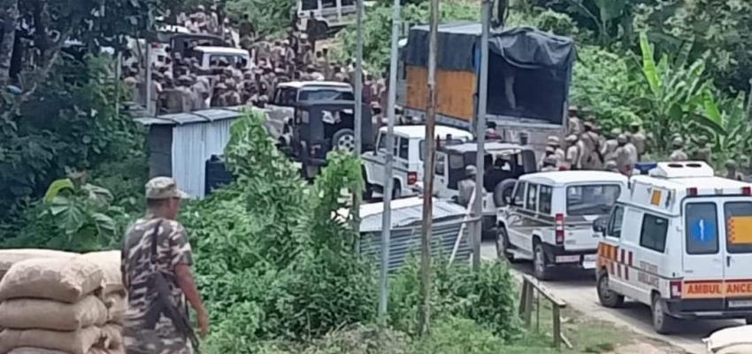 Assam Police opened fire in Vairengte in recent border dispute with Mizoram