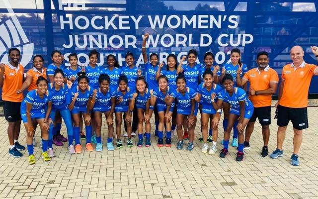 Mizo girl Lalrindiki scored 4 goals in 4 matches as India makes it to the semi-final in the Hockey Women's Junior World Cup with a clean sheet