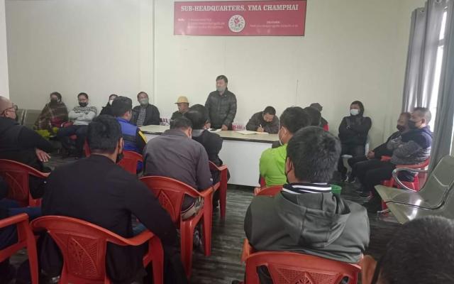 Champhai District NGOs Office Bearers' Emergency Meeting demands govt. to retract the transfer order of Maria CT Zuali before 18th January