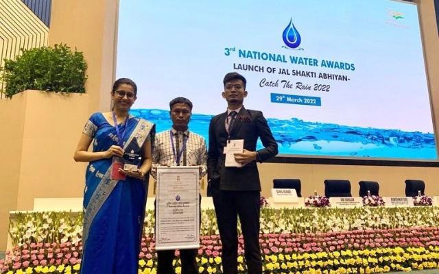 Sialsir, a village in Mizoram, awarded the National Water Award 2020 by the President of India