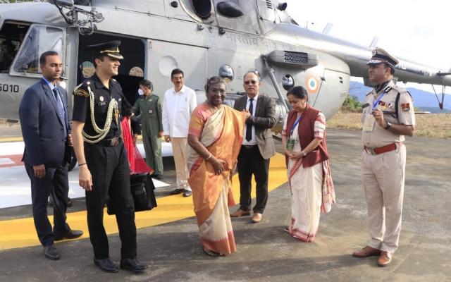 The President of India visits Mizoram